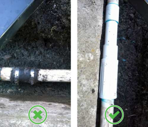 How to repair a pipe