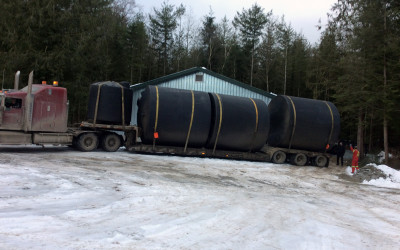 Rainwater Collection in the Columbia Valley Keeps Chickens Cooled and Watered